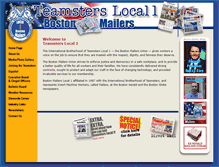 Tablet Screenshot of bostonmailerslocal1.com